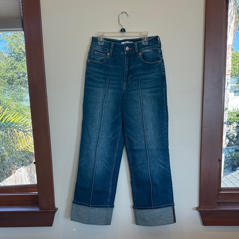 Dear John Holly Straight Jeans Size 27 High Rise Cropped Jeans
